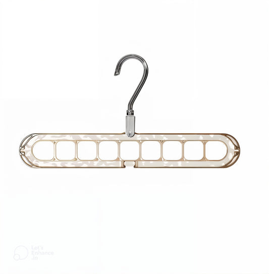 Rotating Space-Saver Hanger